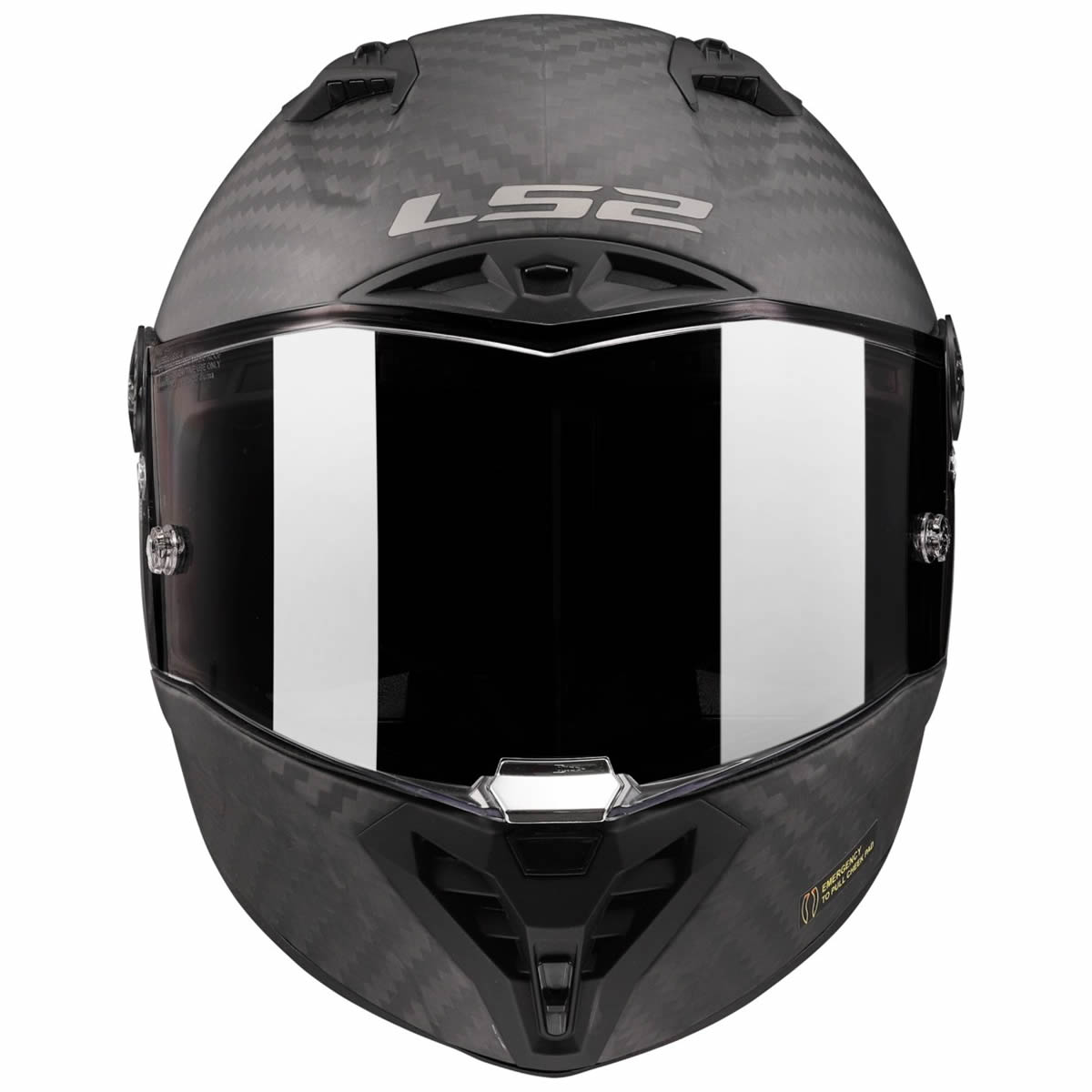 LS2 Helmets Thunder GP Aero Solid FF805 Carbon Helm