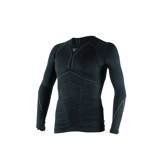Dainese Shirt D-Core Thermo lang, schwarz-anthrazit
