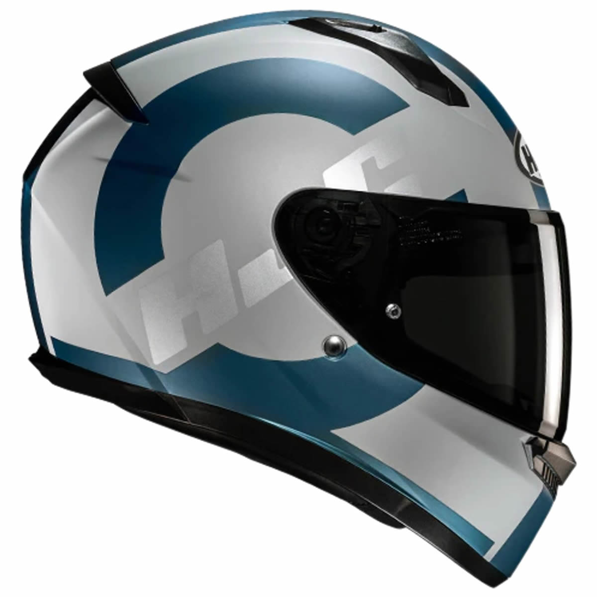 HJC C10 Tez Helm, grau-blau matt