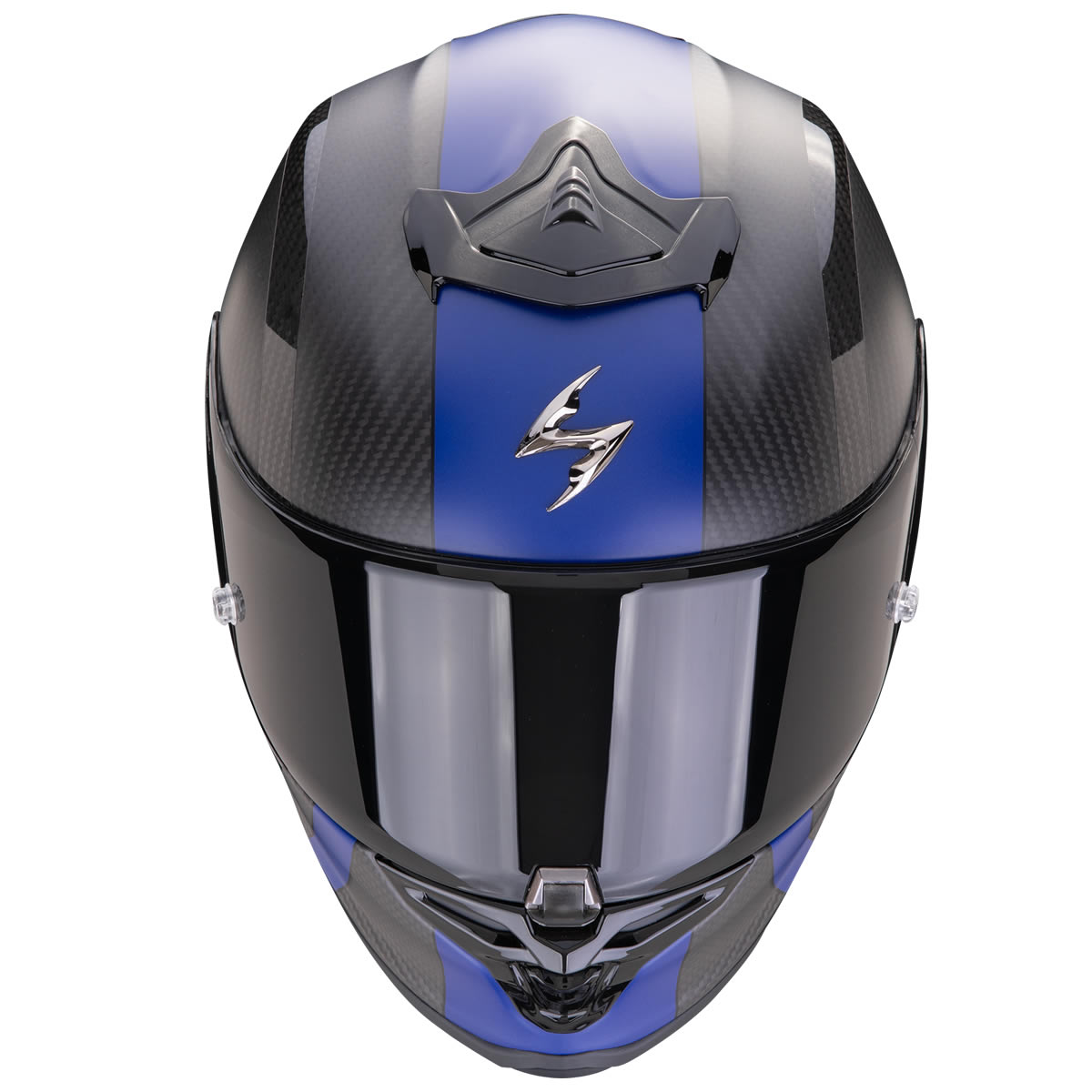 Scorpion EXO-R1 EVO Carbon Air MG Helm, schwarz-blau matt