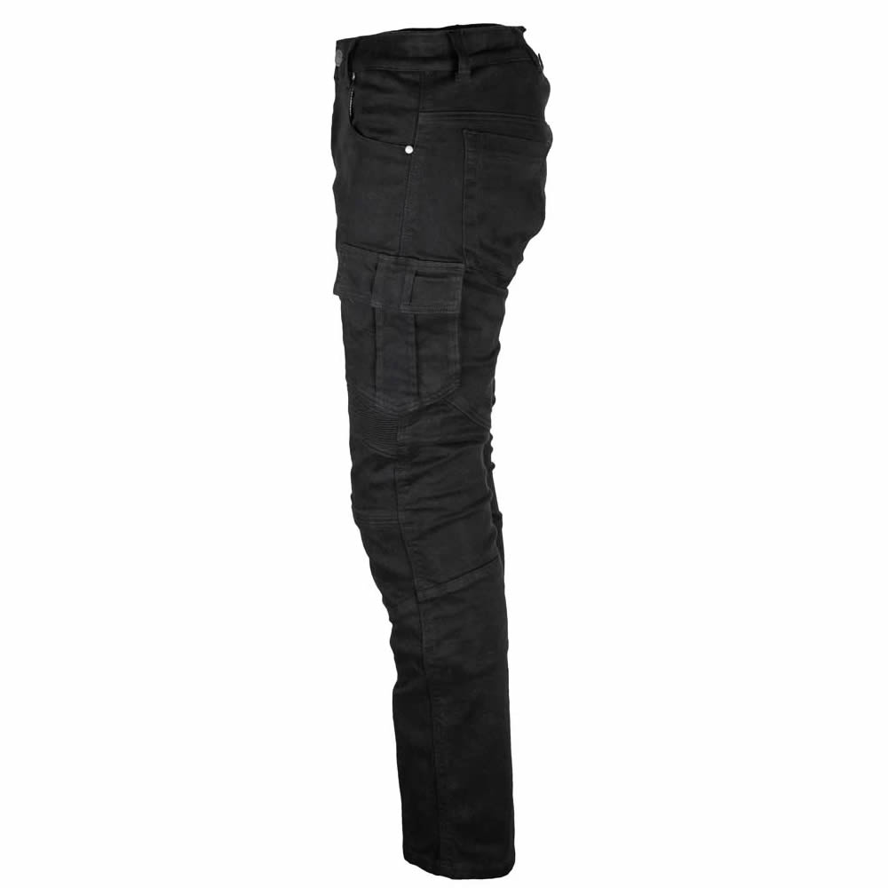 GMS Lizard Cargo Jeans, schwarz