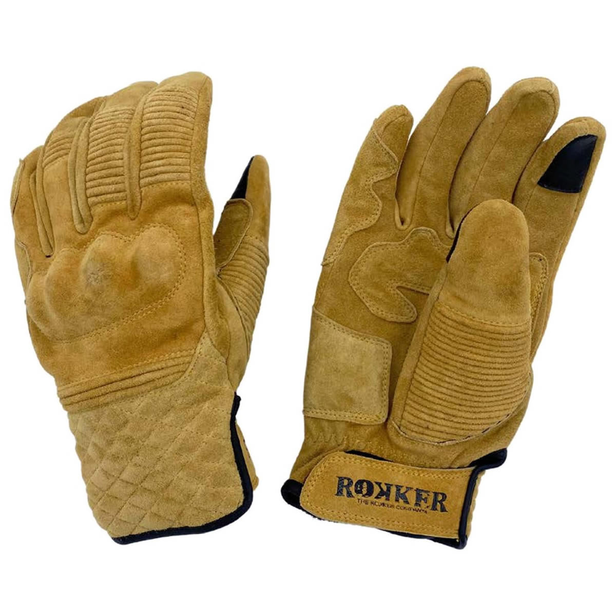 Rokker Tucson Rough Handschuhe, beige