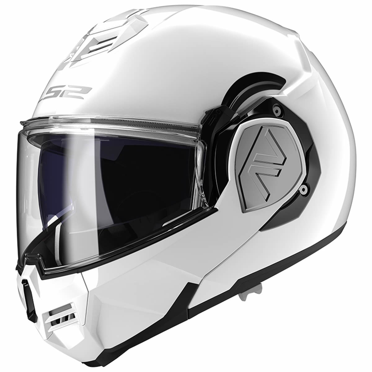 LS2 Helmets Klapphelm Advant Solid FF906, weiß