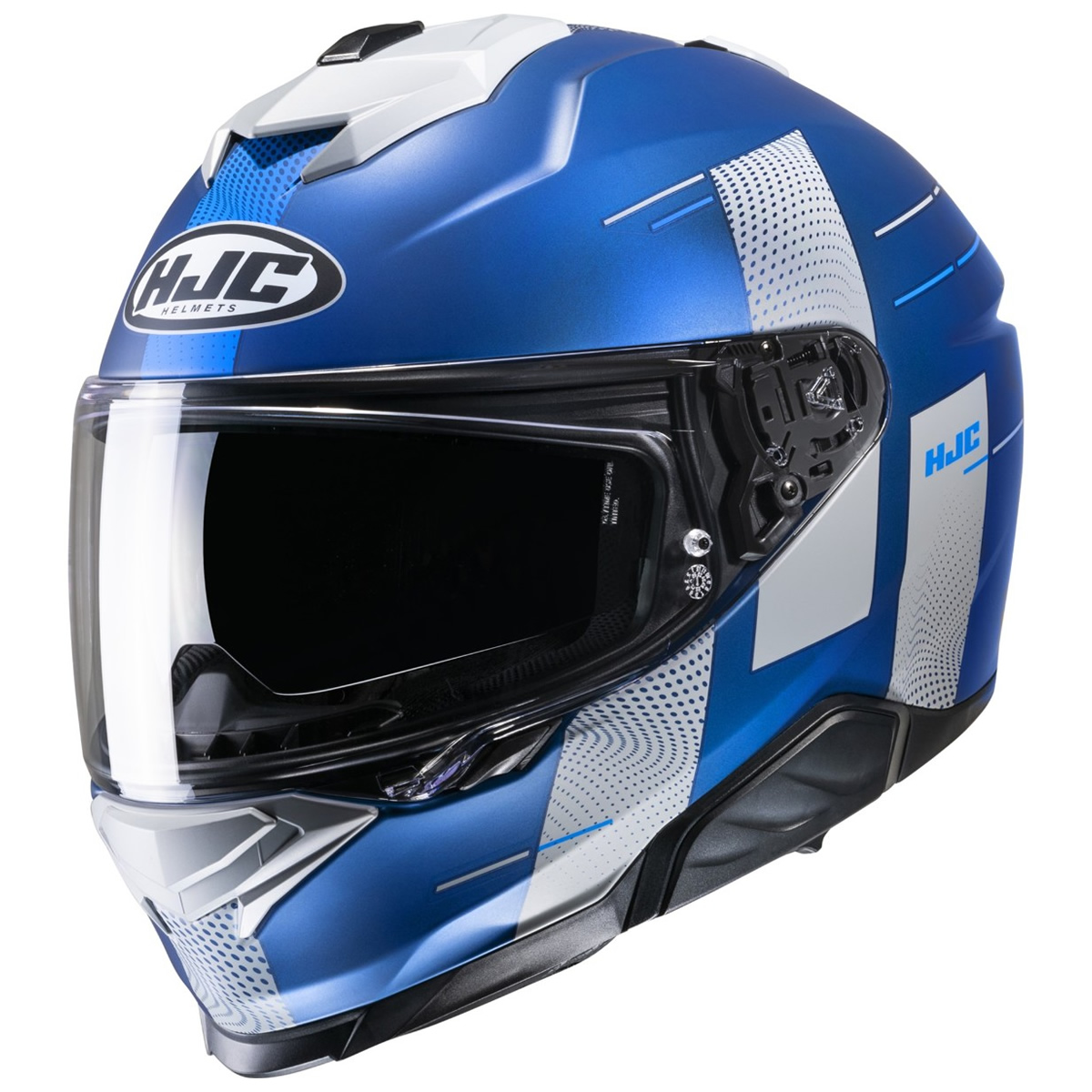 HJC Helm i71 Peka, blau-grau matt