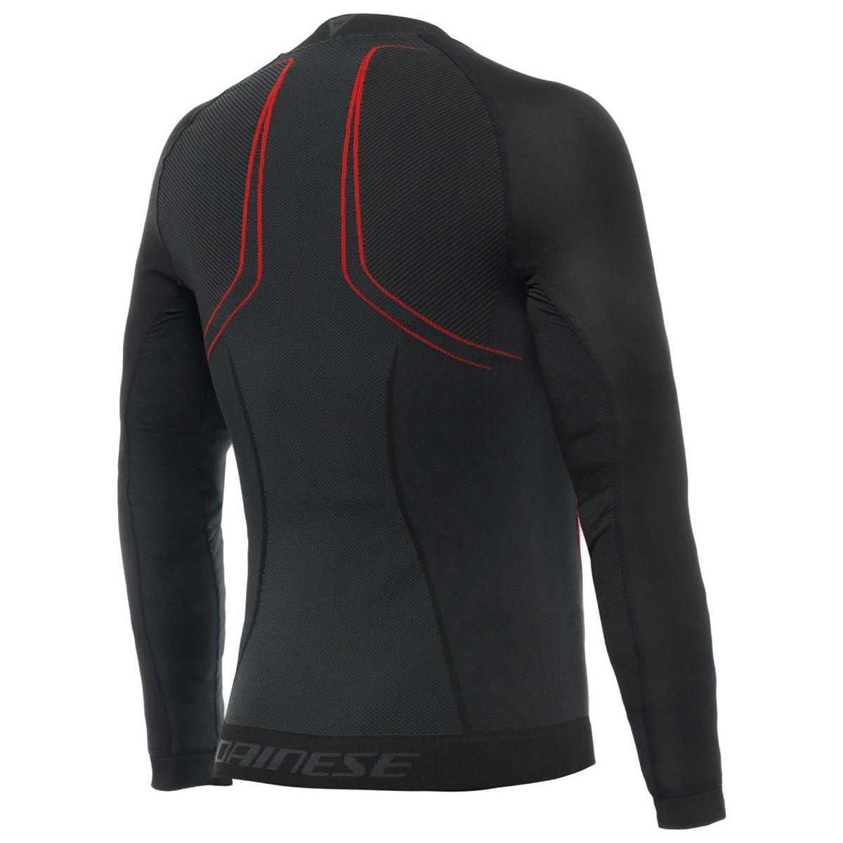 Dainese Funktionsshirt No Wind Thermo LS, schwarz-rot