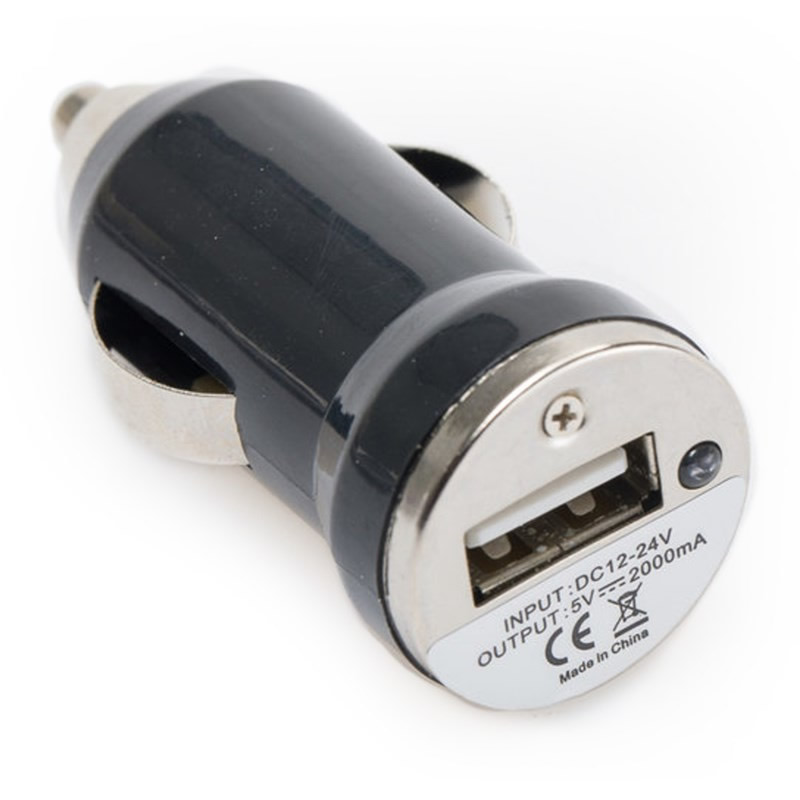 SW-MOTECH USB-Ladebuchse für Zigarettenanzünder, silber