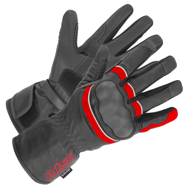 Büse Handschuhe -  ST Match, schwarz-rot