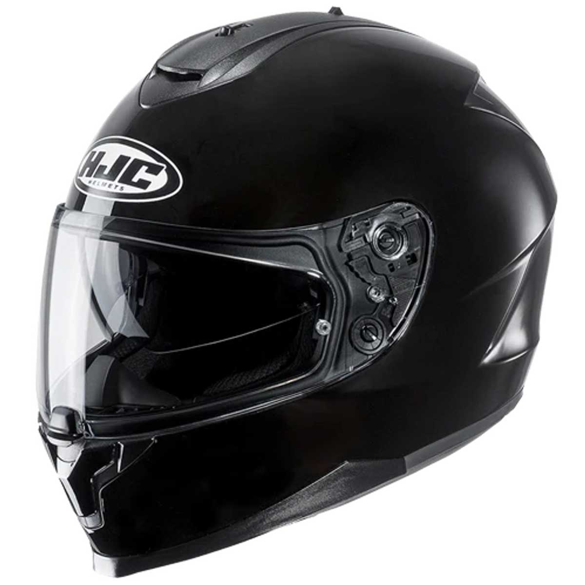 HJC C70N Solid Helm, schwarz