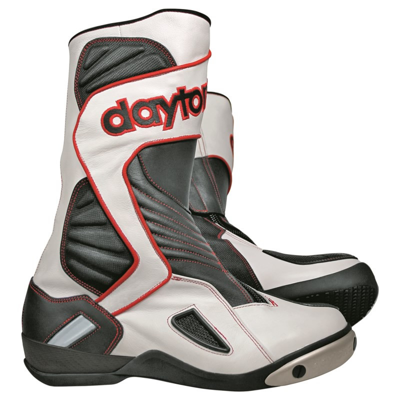 Daytona Außenstiefel Evo Voltex, weiß-schwarz-rot