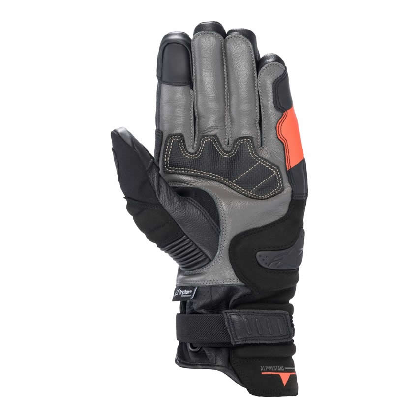 Alpinestars Handschuhe Belize v2 Drystar, schwarz-sand-fluorot