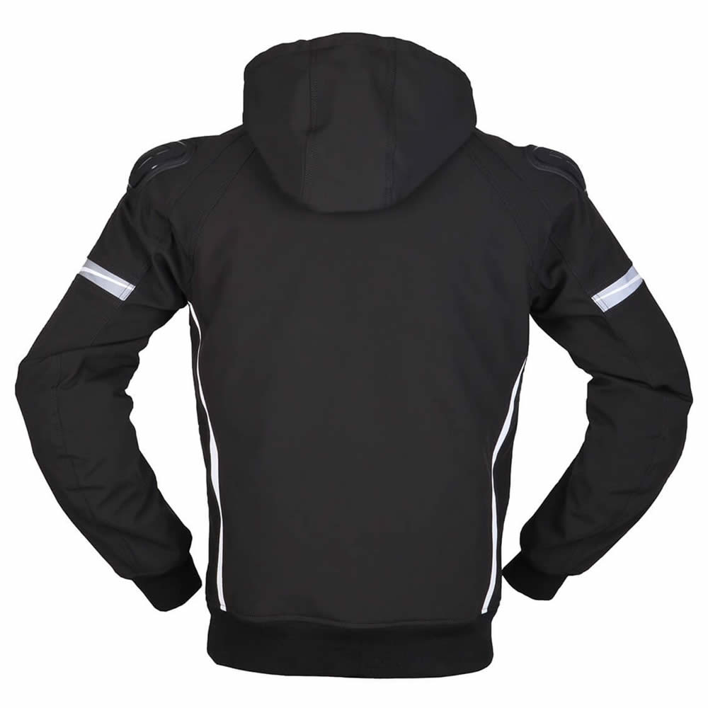Modeka Clarke Sport Jacke, schwarz-weiß