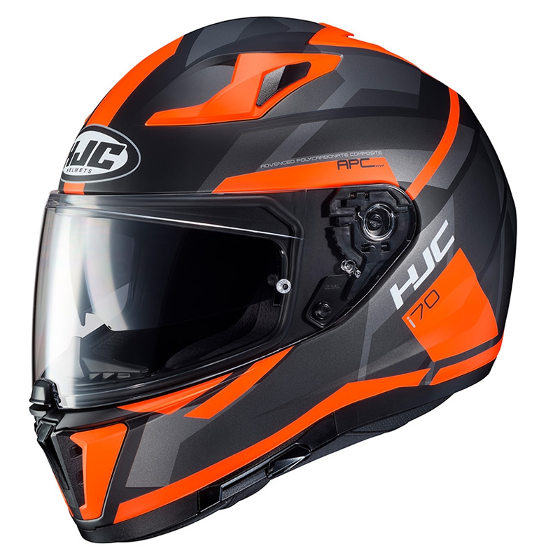 HJC Helm i70 Elim MC6HSF, schwarz-orange matt