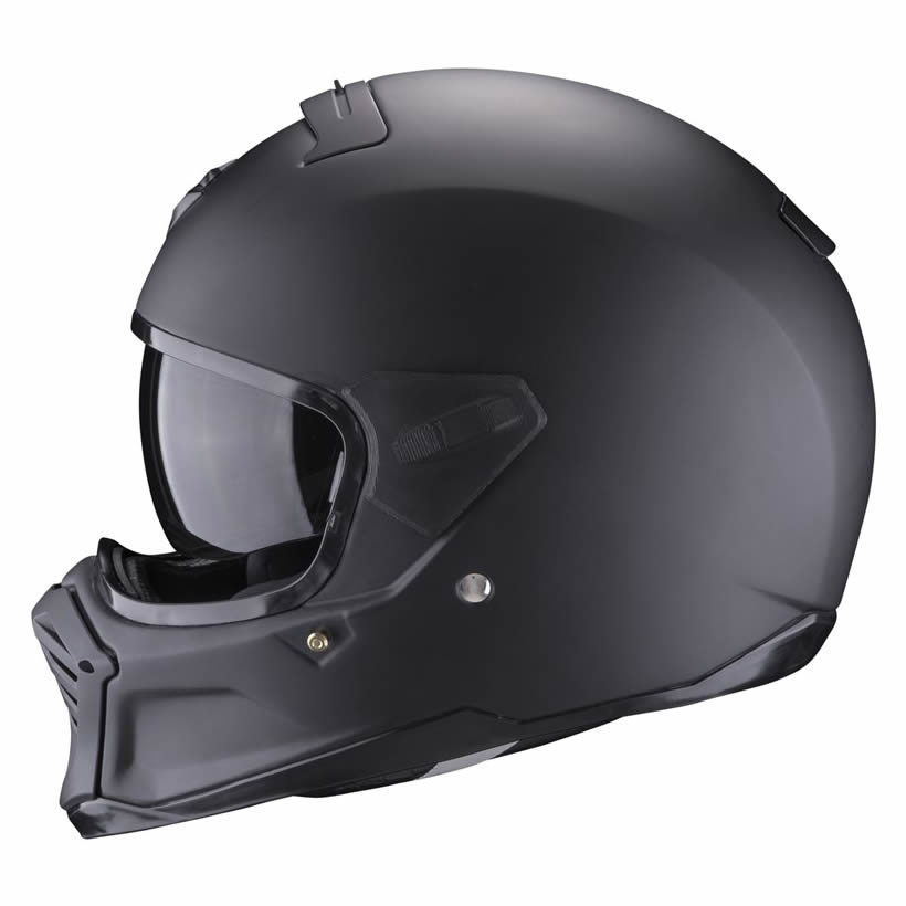 Scorpion Helm EXO-HX1 Solid, schwarz matt