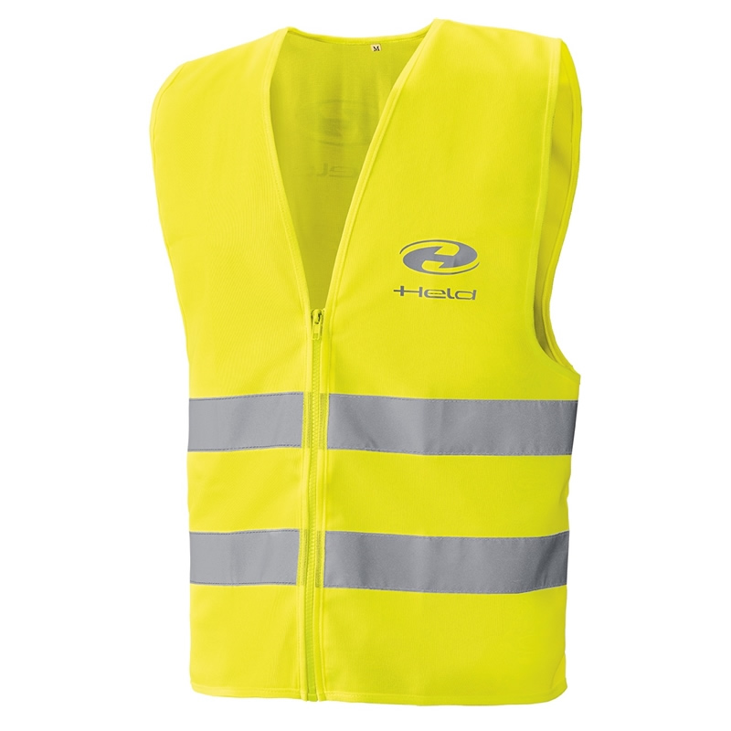 Held Warnweste Safety Vest, schwarz-neongelb