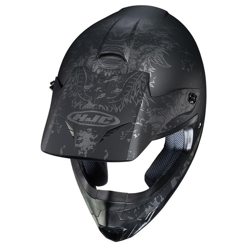HJC Helm CS-MX II Creeper MC5SF, schwarz-grau matt
