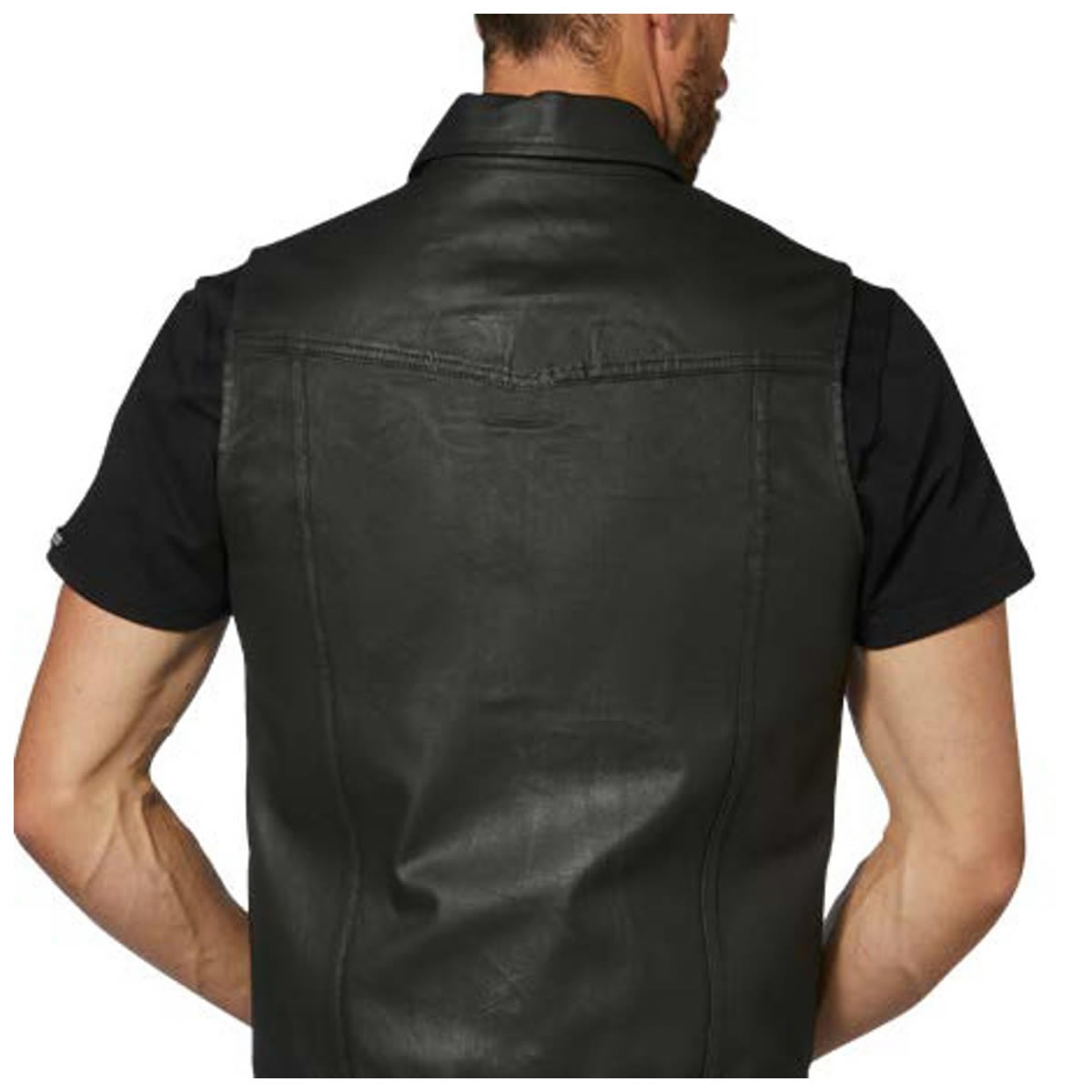 ROKKER Weste Club Vest, schwarz