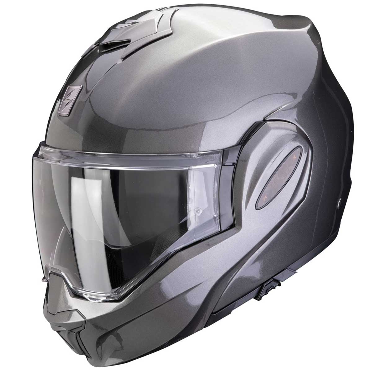 Scorpion EXO-Tech EVO PRO Solid Helm, grau