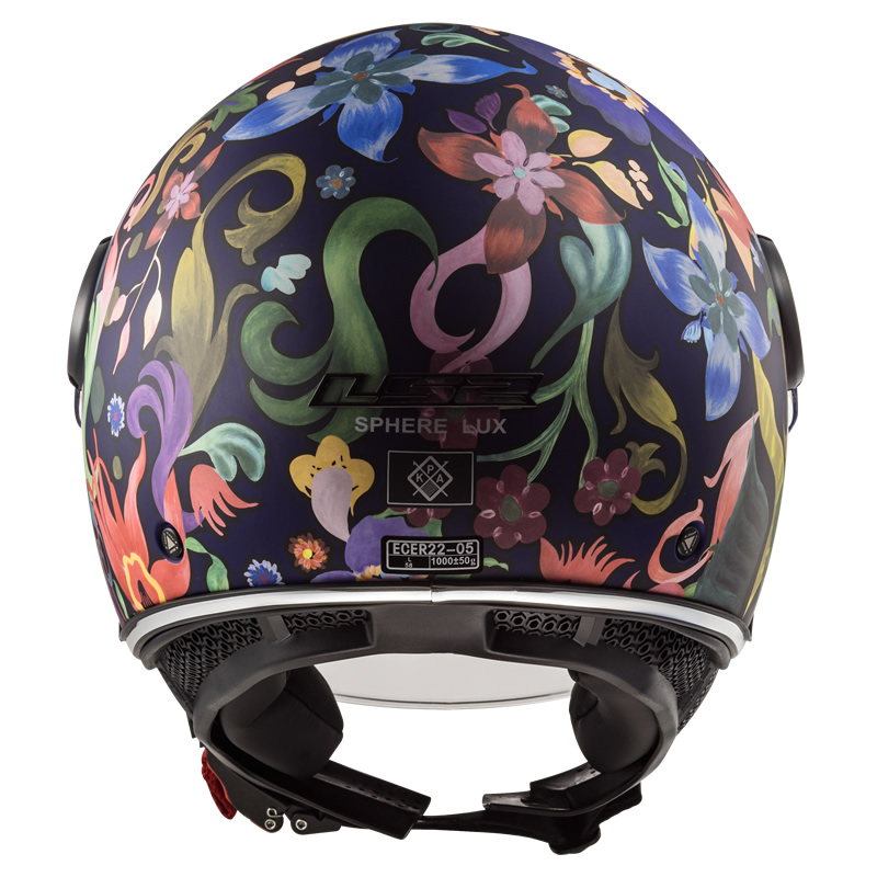 LS2 Helmets Helm Sphere Lux OF558 Bloom, blau-pink