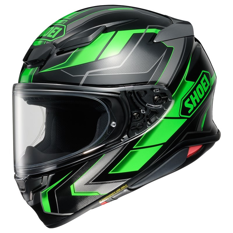 Shoei Helm NXR2 Prologue TC-4, schwarz-grün