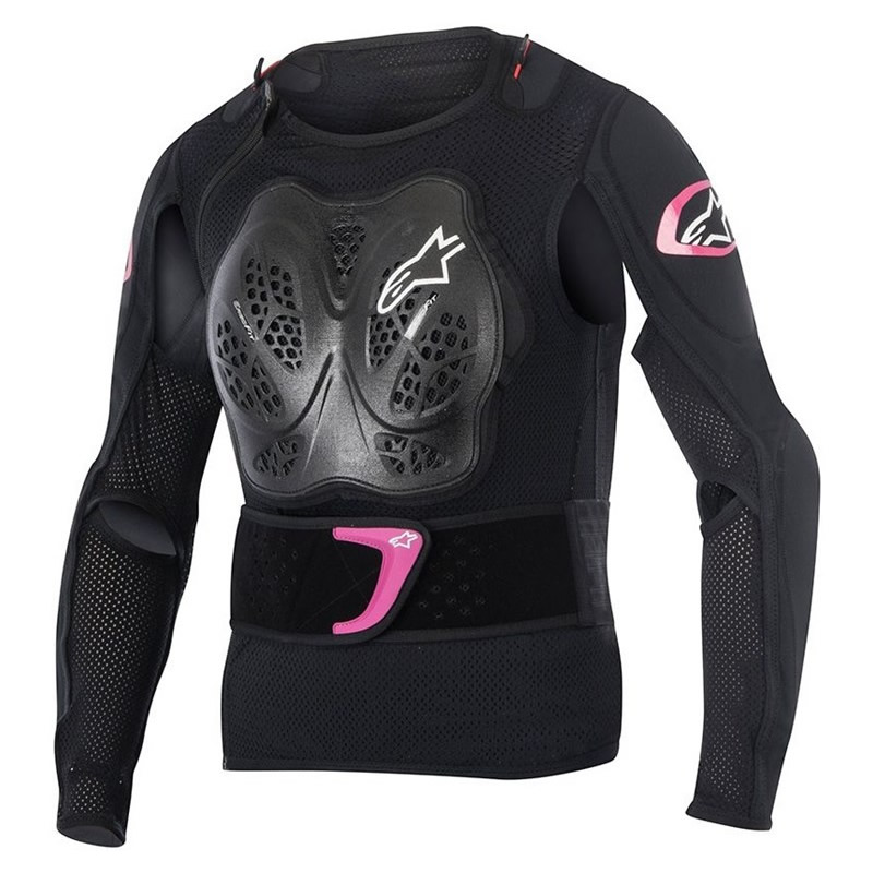 Alpinestars Damen Protektorjacke Stella Bionic Jacket 2, schwarz-rosa