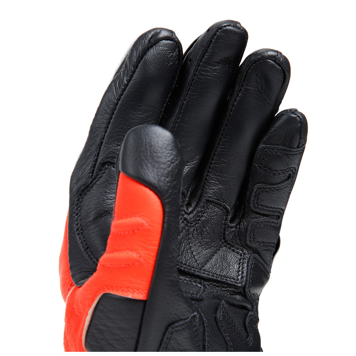 Dainese Handschuhe Carbon 4 Long, schwarz-fluorot-weiß