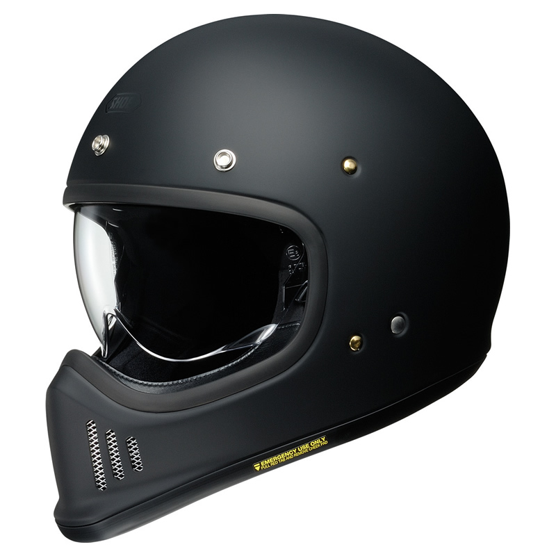 Shoei Helm EX-Zero, schwarz matt