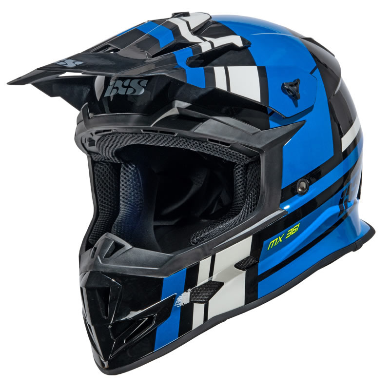iXS Helm 361 2.3, schwarz-blau-grau