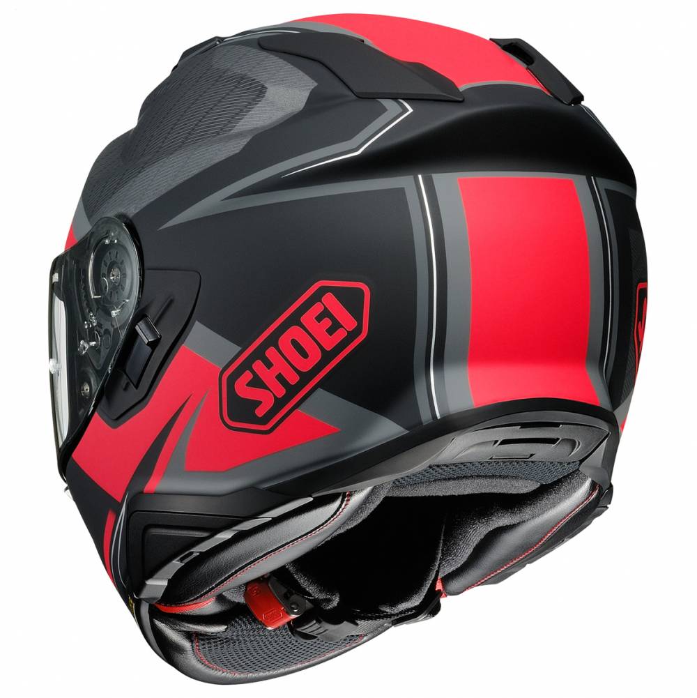 Shoei Helm GT-Air II Affair TC-1, schwarz-rot matt