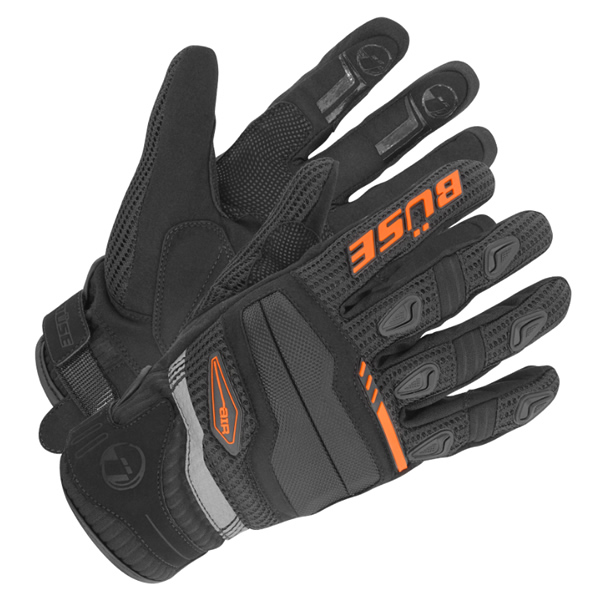 Büse Handschuhe -  Fresh, schwarz-orange