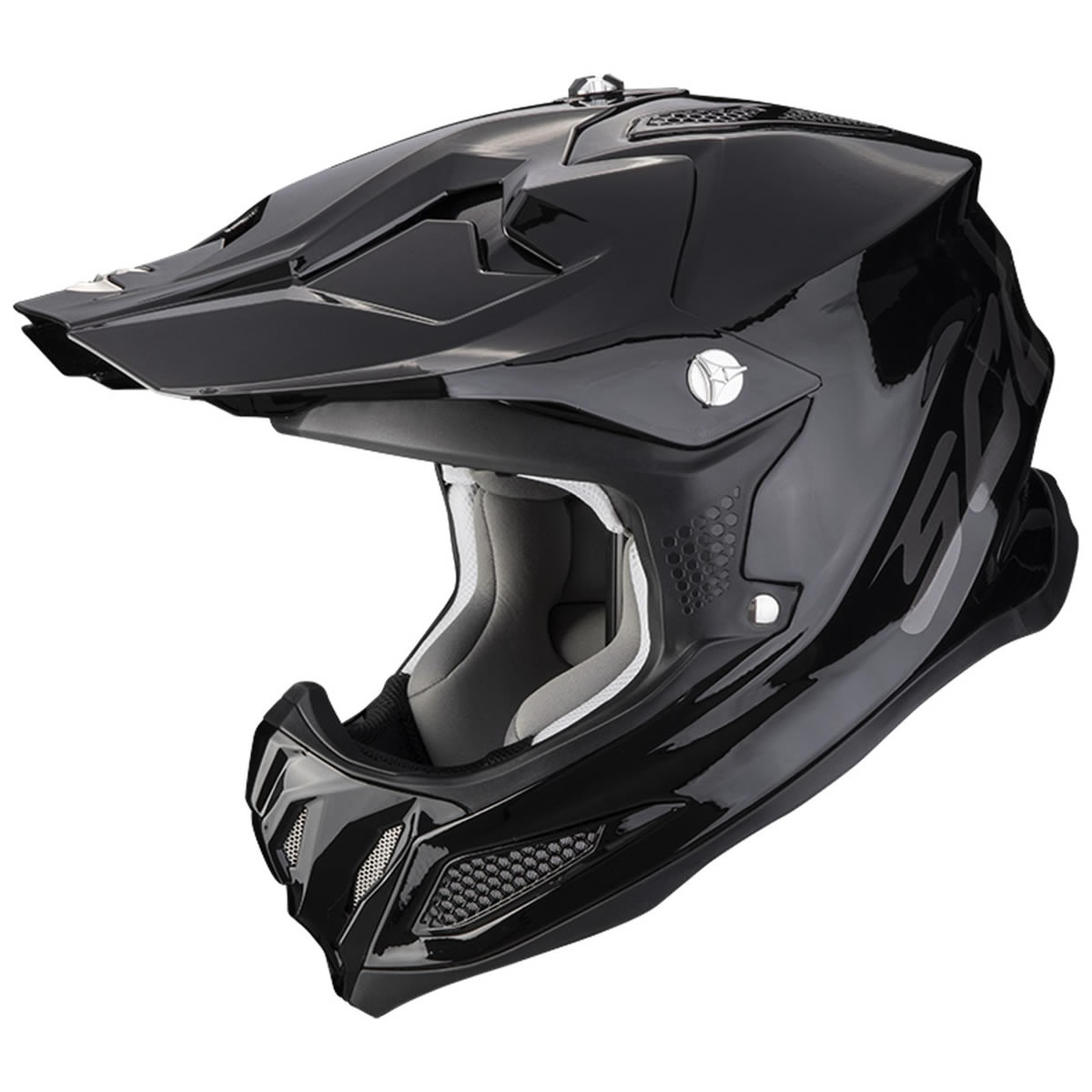 Scorpion VX-22 Air Solid Helm, schwarz