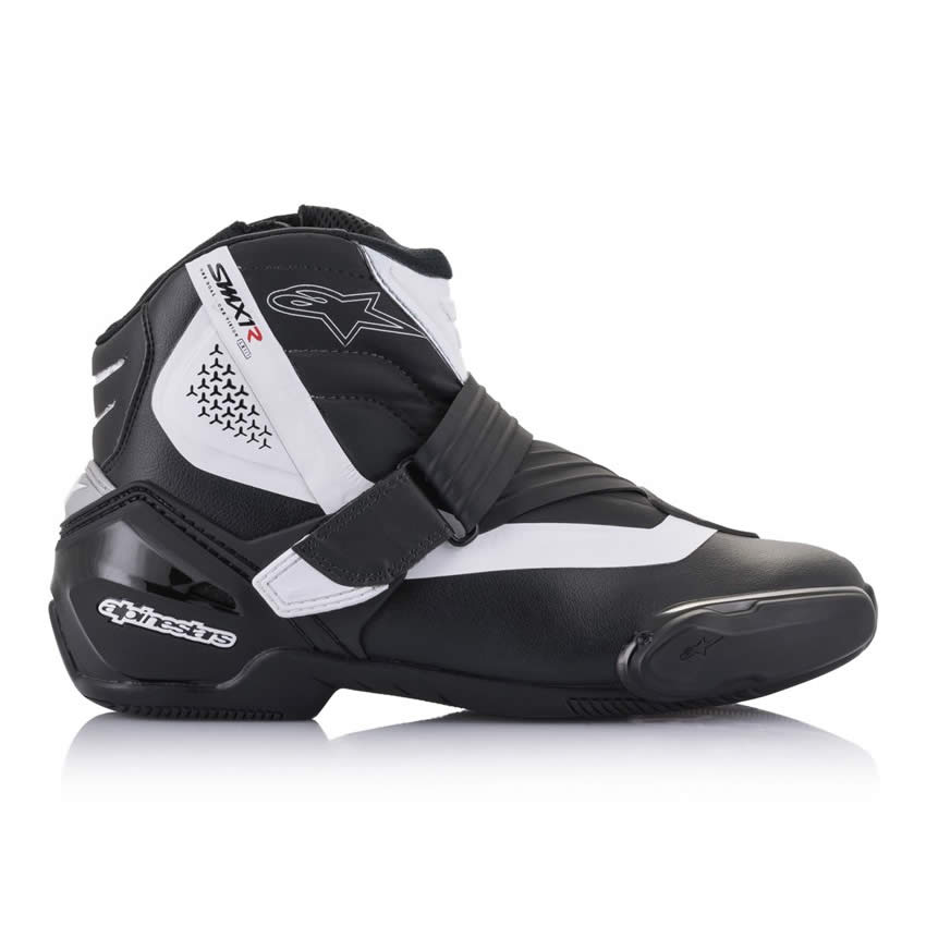 Alpinestars Schuhe SMX-1 R v2, schwarz-weiß