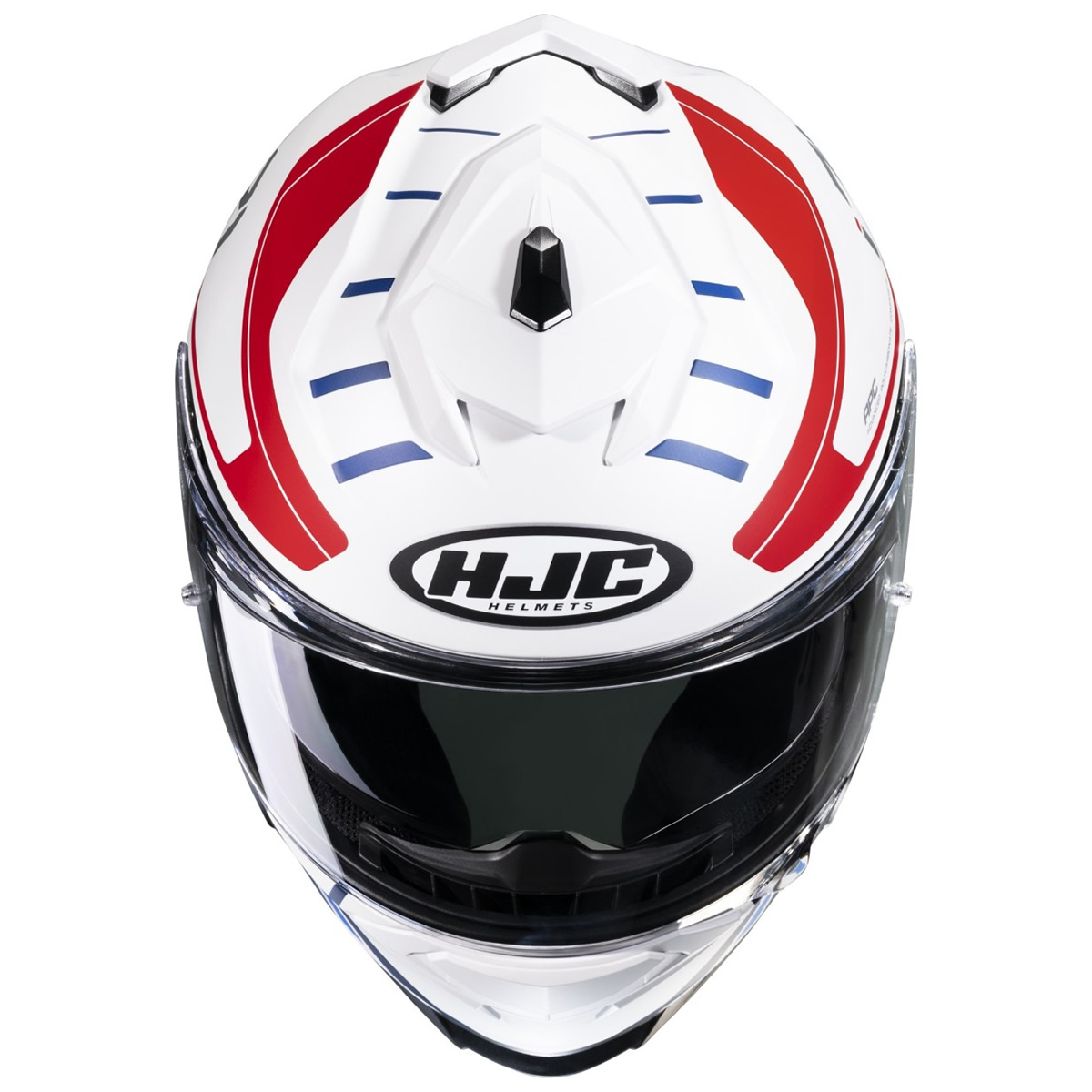 HJC Helm i71 Simo, weiß-blau-rot matt