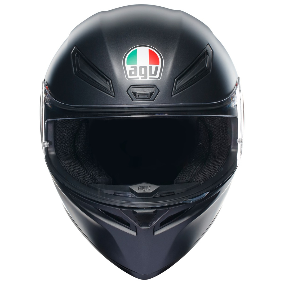 AGV K1 S Solid Helm, schwarz matt
